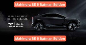Mahindra BE 6 Batman Edition